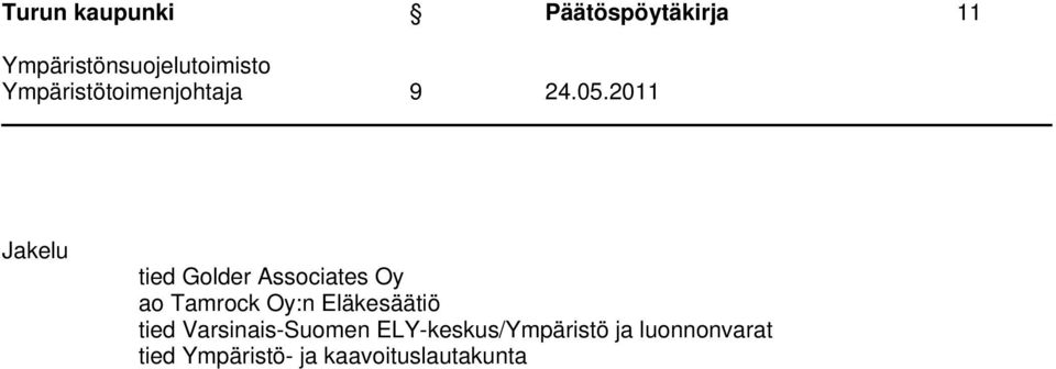 tied Varsinais-Suomen ELY-keskus/Ympäristö ja