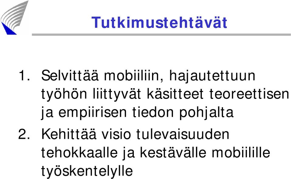 käsitteet teoreettisen ja empiirisen tiedon