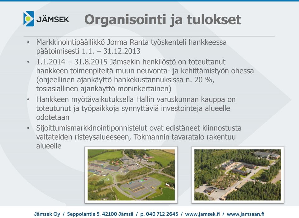 hankekustannuksissa n.