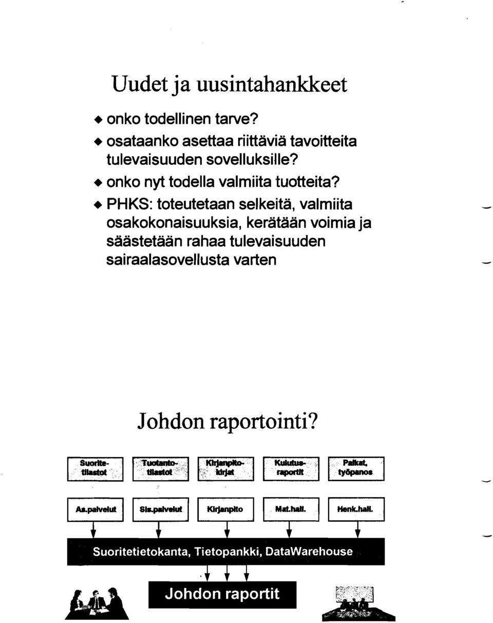 + onko nyt todella valmiita tuotteita?