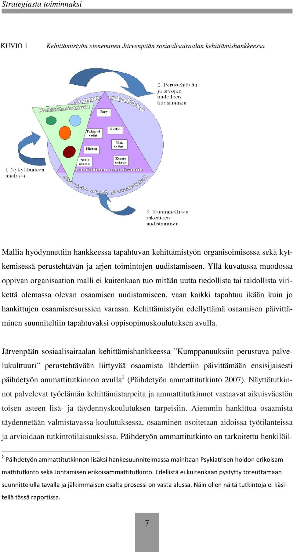 Yllä kuvatussa muodossa oppivan organisaation malli ei kuitenkaan tuo mitään uutta tiedollista tai taidollista virikettä olemassa olevan osaamisen uudistamiseen, vaan kaikki tapahtuu ikään kuin jo