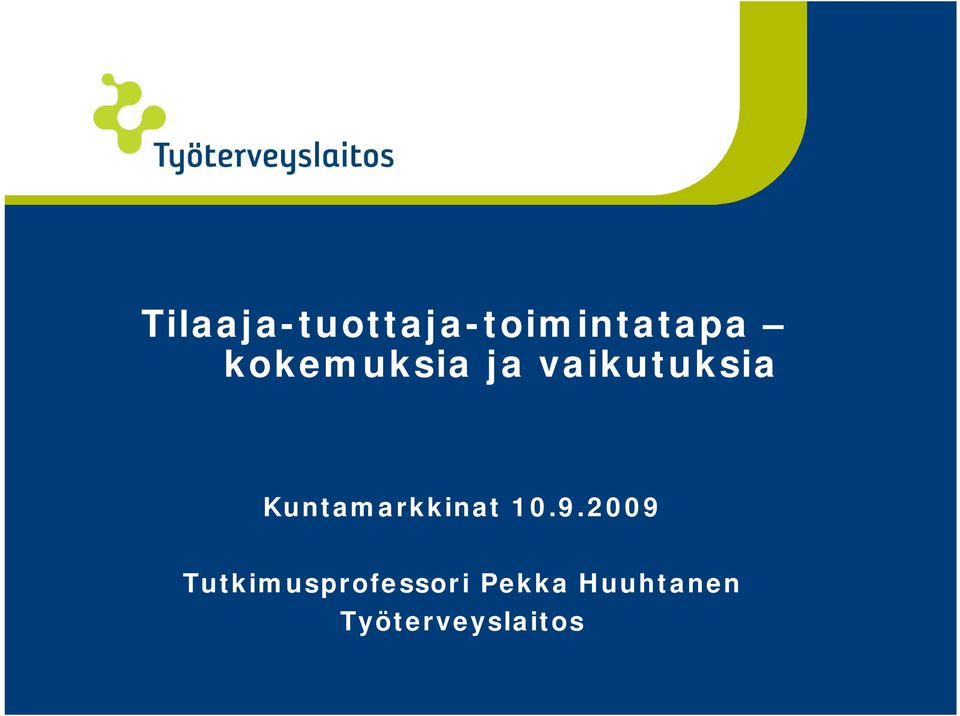 Kuntamarkkinat 10.9.