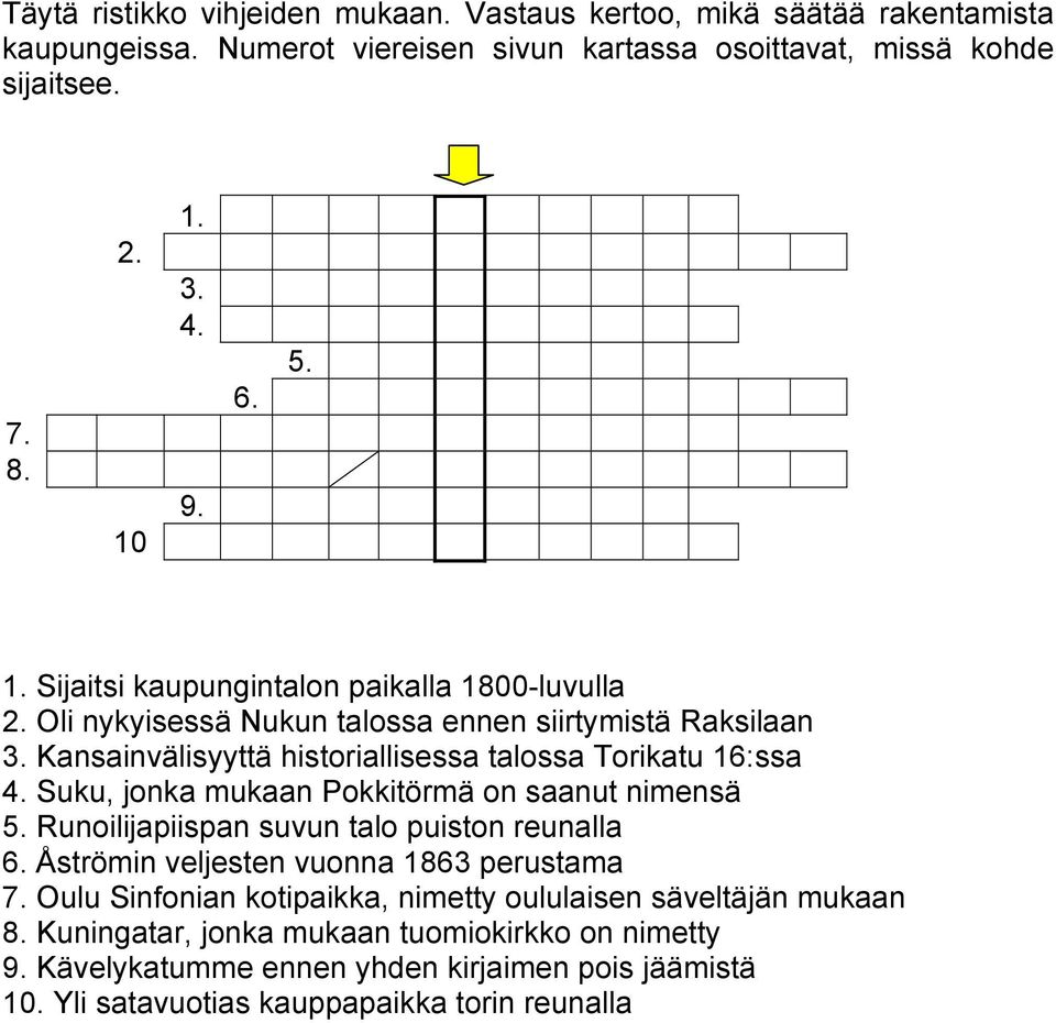 Suku, jonka mukaan Pokkitörmä on saanut nimensä 5. Runoilijapiispan suvun talo puiston reunalla 6. Åströmin veljesten vuonna 1863 perustama 7.