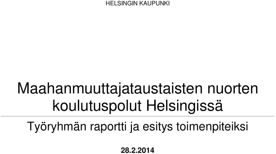 nuorten koulutuspolut
