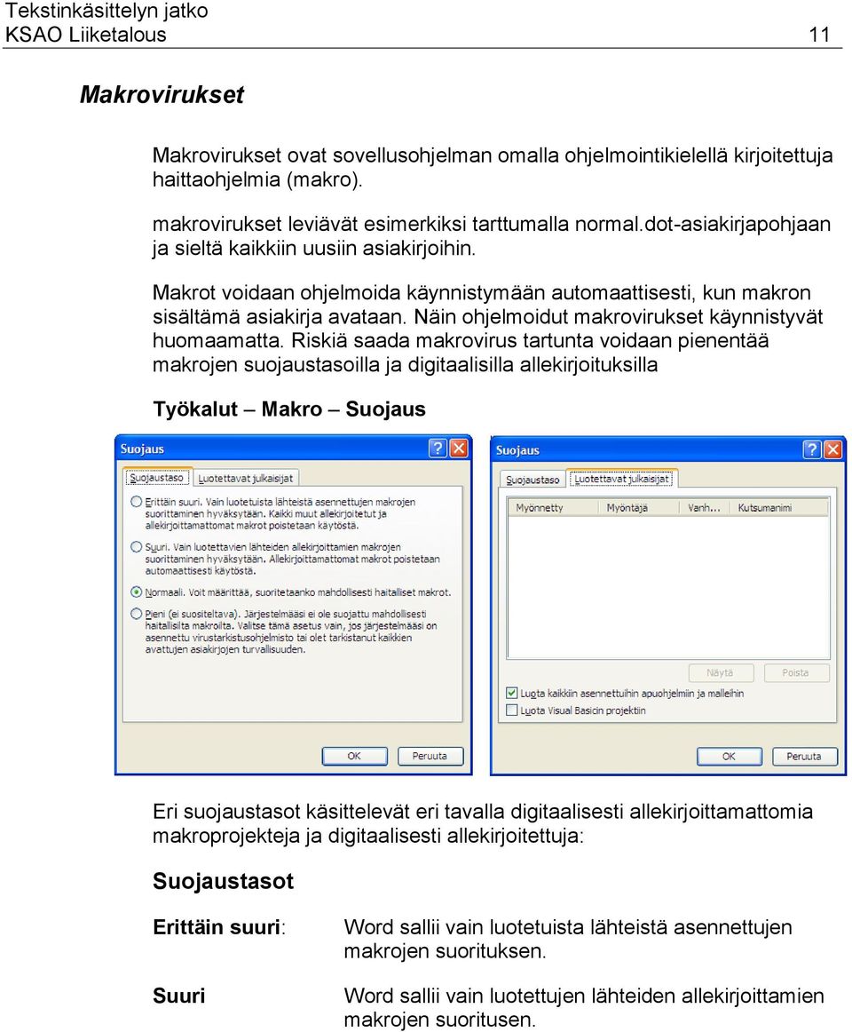 Näin ohjelmoidut makrovirukset käynnistyvät huomaamatta.