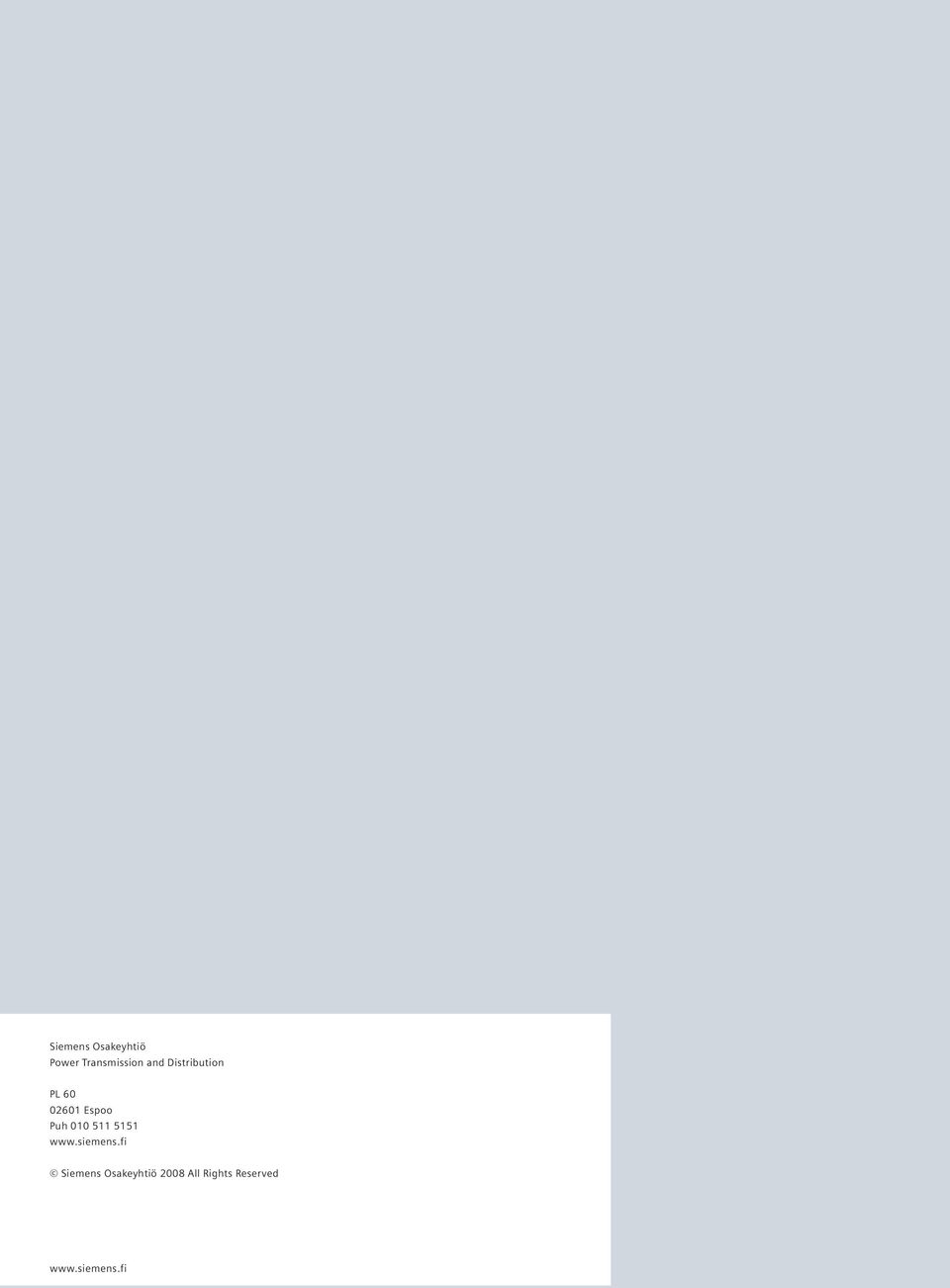 010 511 5151 www.siemens.
