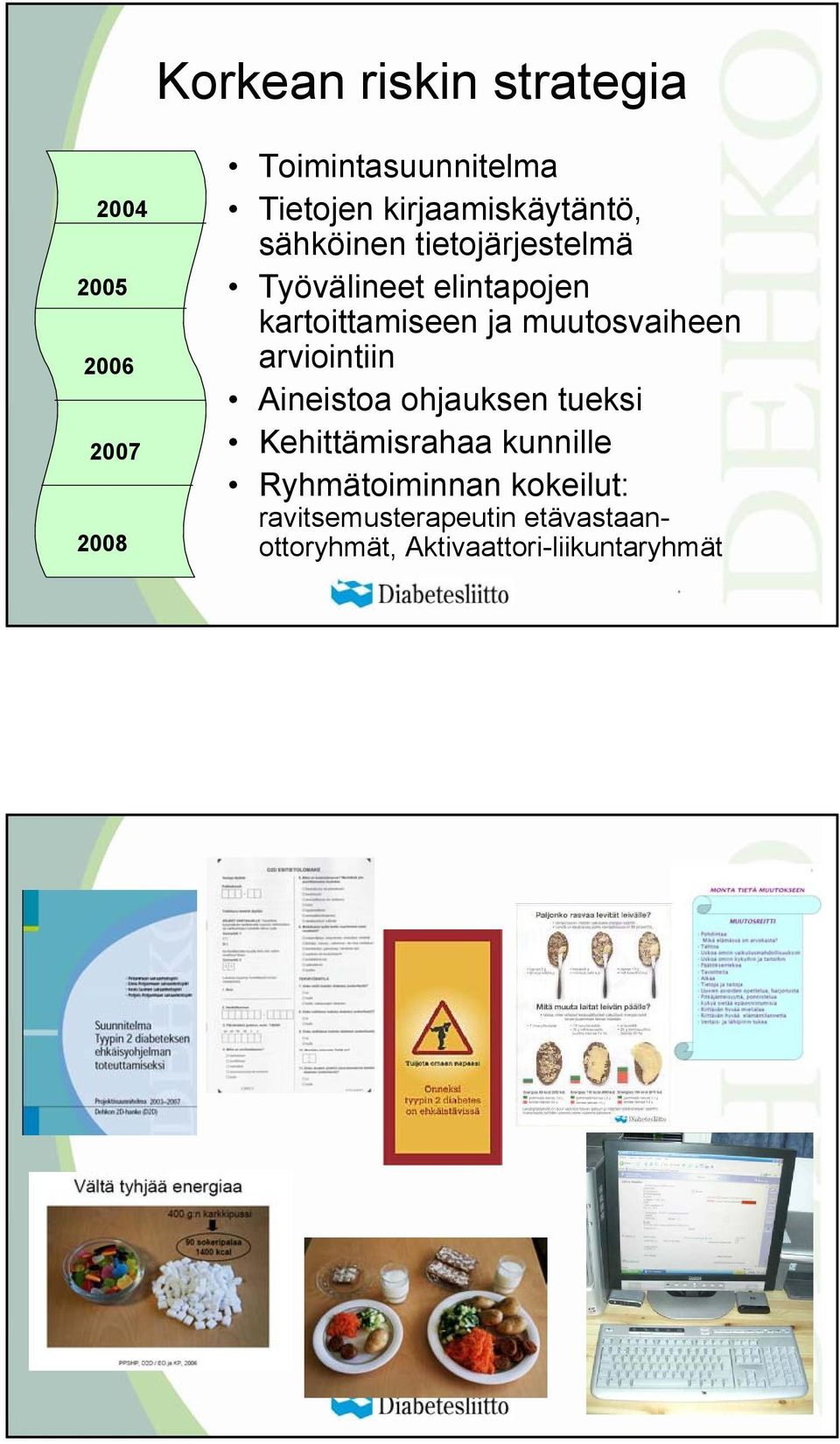 ja muutosvaiheen arviointiin Aineistoa ohjauksen tueksi Kehittämisrahaa kunnille