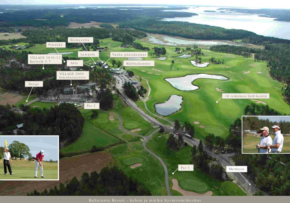 lomahuoneistot Range 18 reikäinen Golf-kenttä Par 2 Par 3