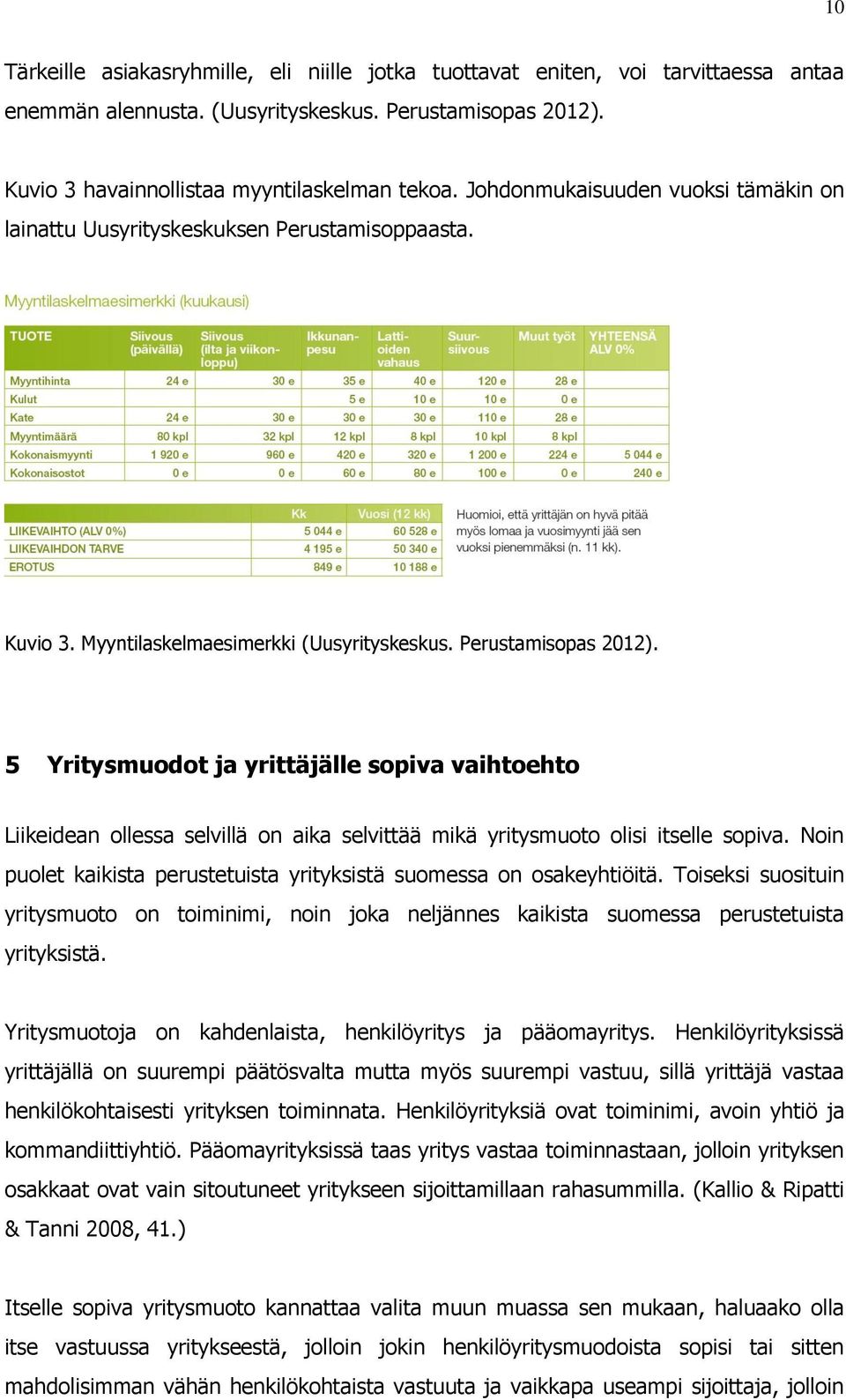 5 Yritysmuodot ja yrittäjälle sopiva vaihtoehto Liikeidean ollessa selvillä on aika selvittää mikä yritysmuoto olisi itselle sopiva.