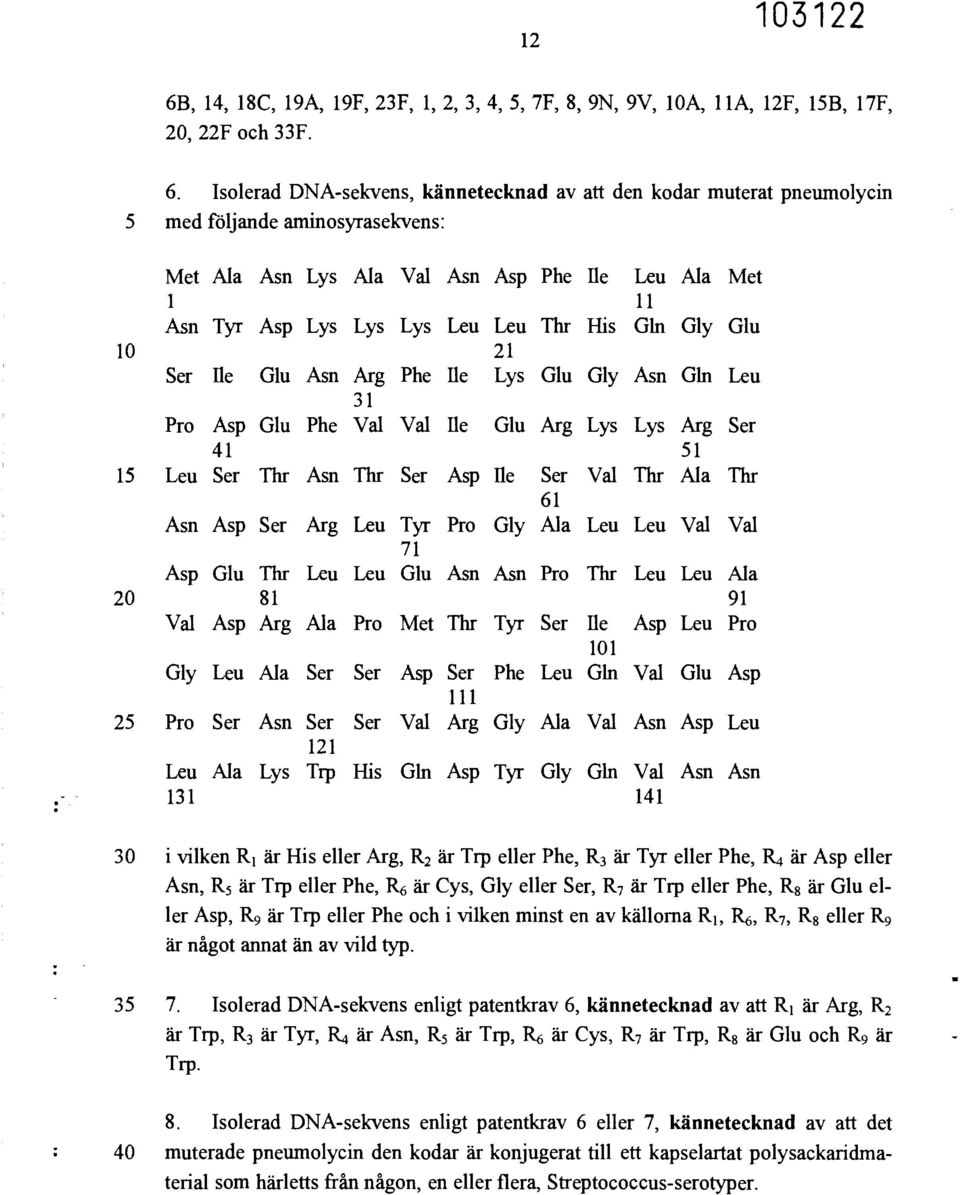 Phe Val Va1 Ile Glu Arg Lys Lys Arg Ser 41 51 15 Leu Ser Thr Asn Thr Ser Asp Ile Ser Val Thr Ala Thr 61 Asn Asp Ser Arg Leu Tyr Pro Gly Ala Leu Leu Val Val 71 Asp Glu Thr Leu Leu Glu Asn Asn Pro Thr