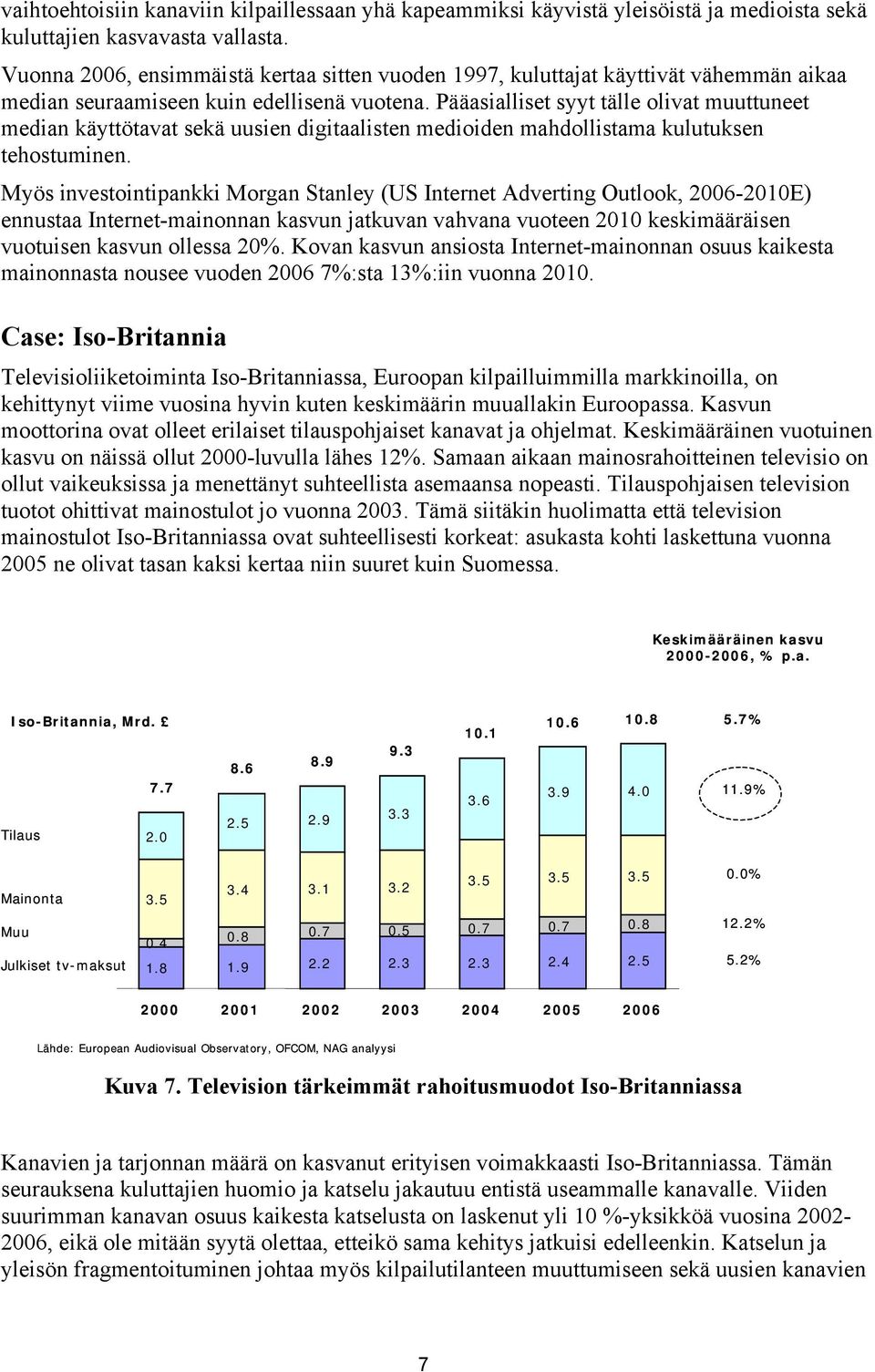 Pääasialliset syyt tälle olivat muuttuneet median käyttötavat sekä uusien digitaalisten medioiden mahdollistama kulutuksen tehostuminen.