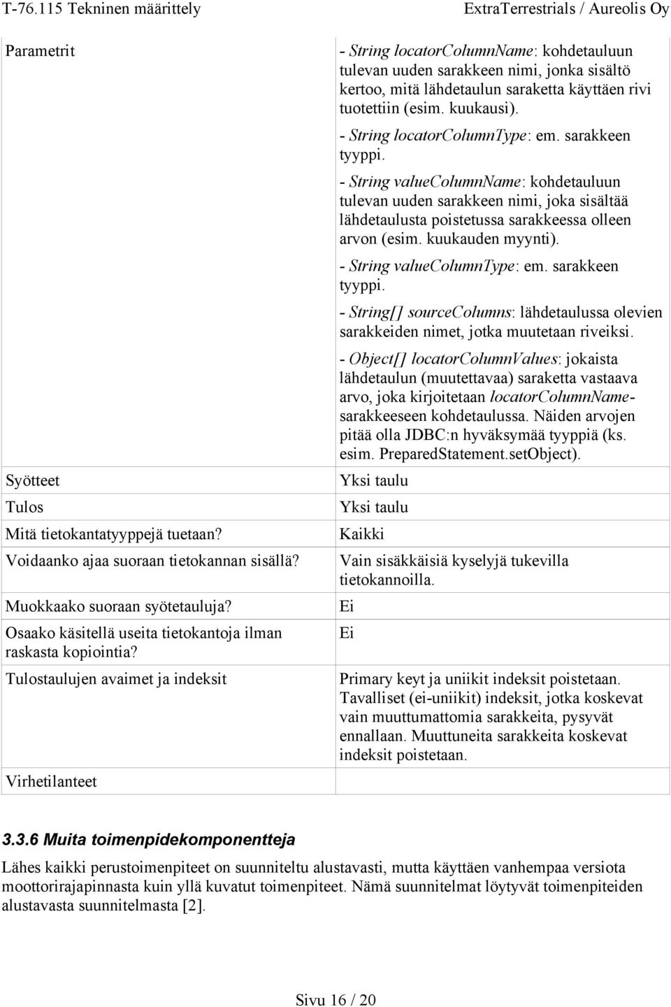 kuukausi). - String locatorcolumntype: em. sarakkeen tyyppi.