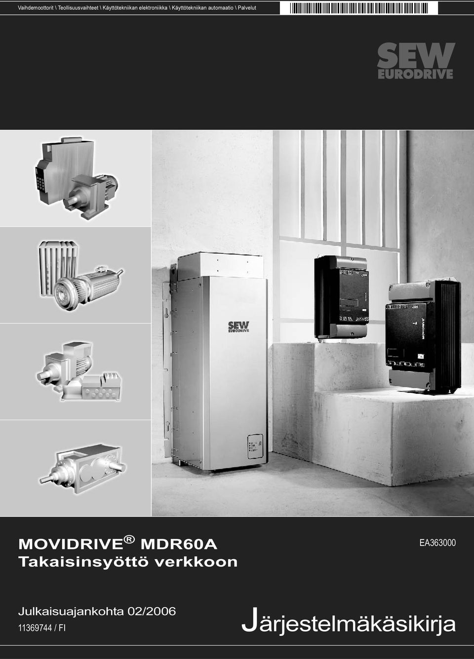 automaatio \ Palvelut MOVIDRIVE MDR60A Takaisinsyöttö