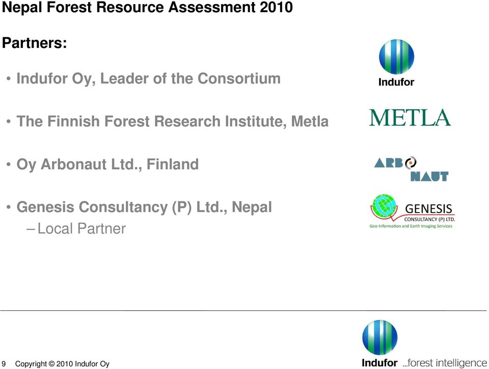 Forest Research Institute, Metla Oy Arbonaut Ltd.