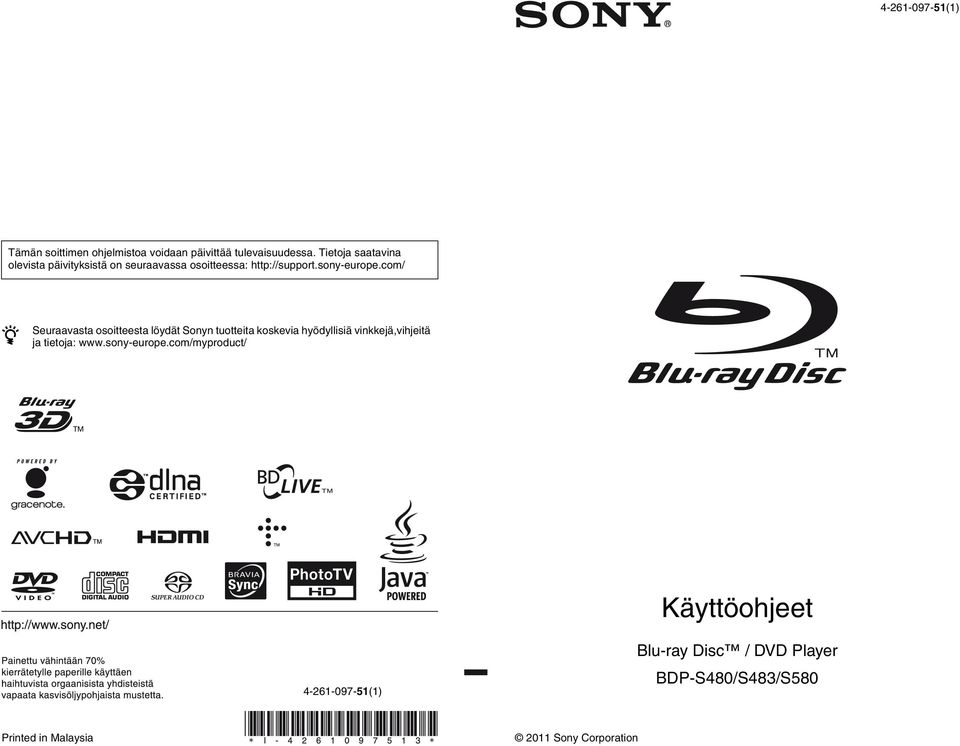 com/ z Seuraavasta osoitteesta löydät Sonyn tuotteita koskevia hyödyllisiä vinkkejä,vihjeitä ja tietoja: