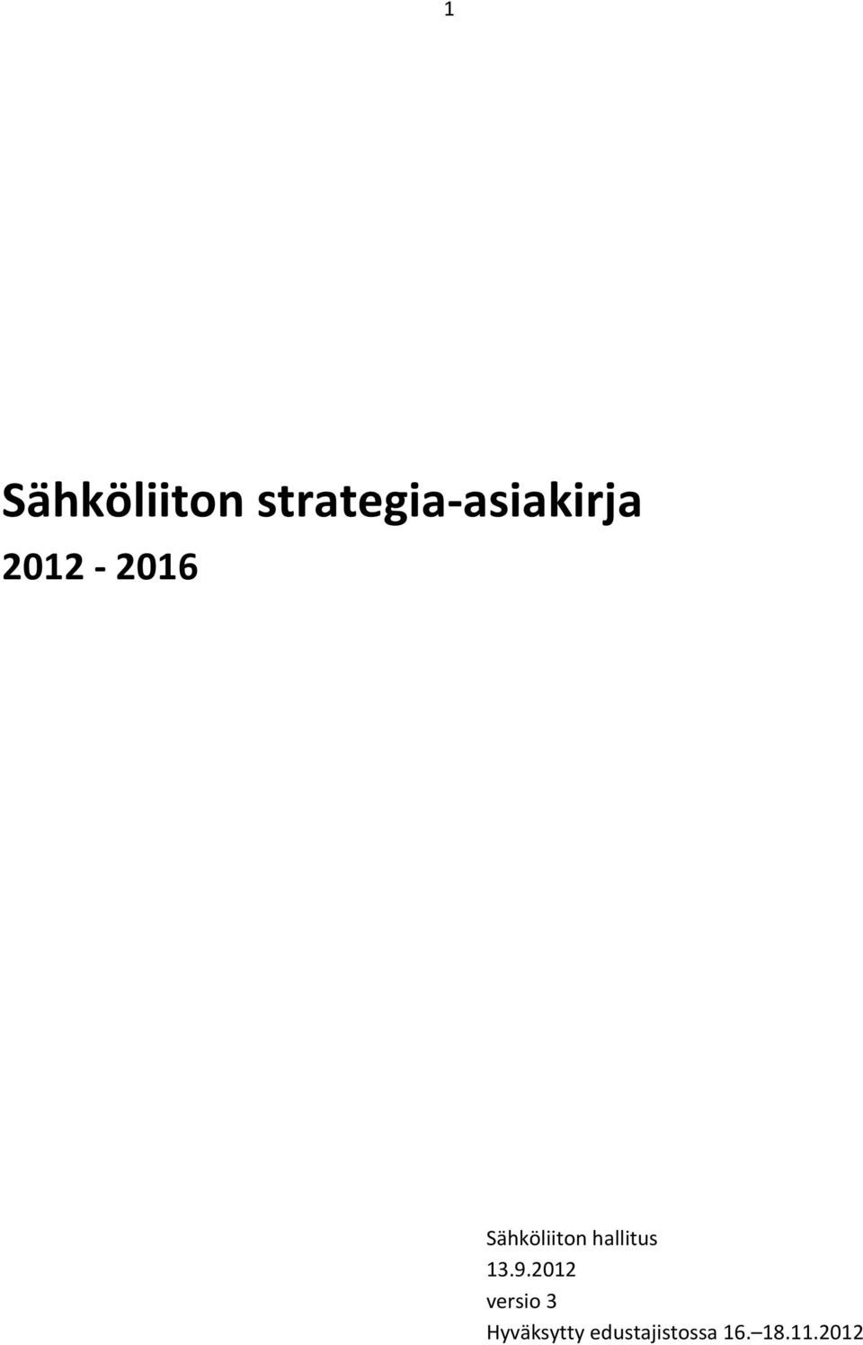 Sähköliiton hallitus 13.9.