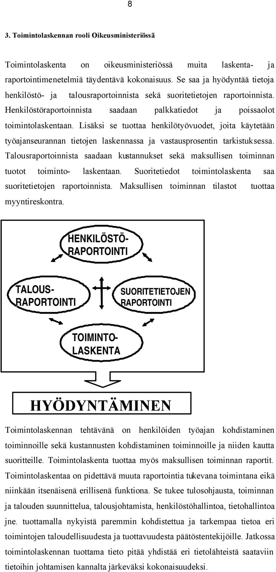 Lisäksi se tuottaa henkilötyövuodet, joita käytetään työajanseurannan tietojen laskennassa ja vastausprosentin tarkistuksessa.