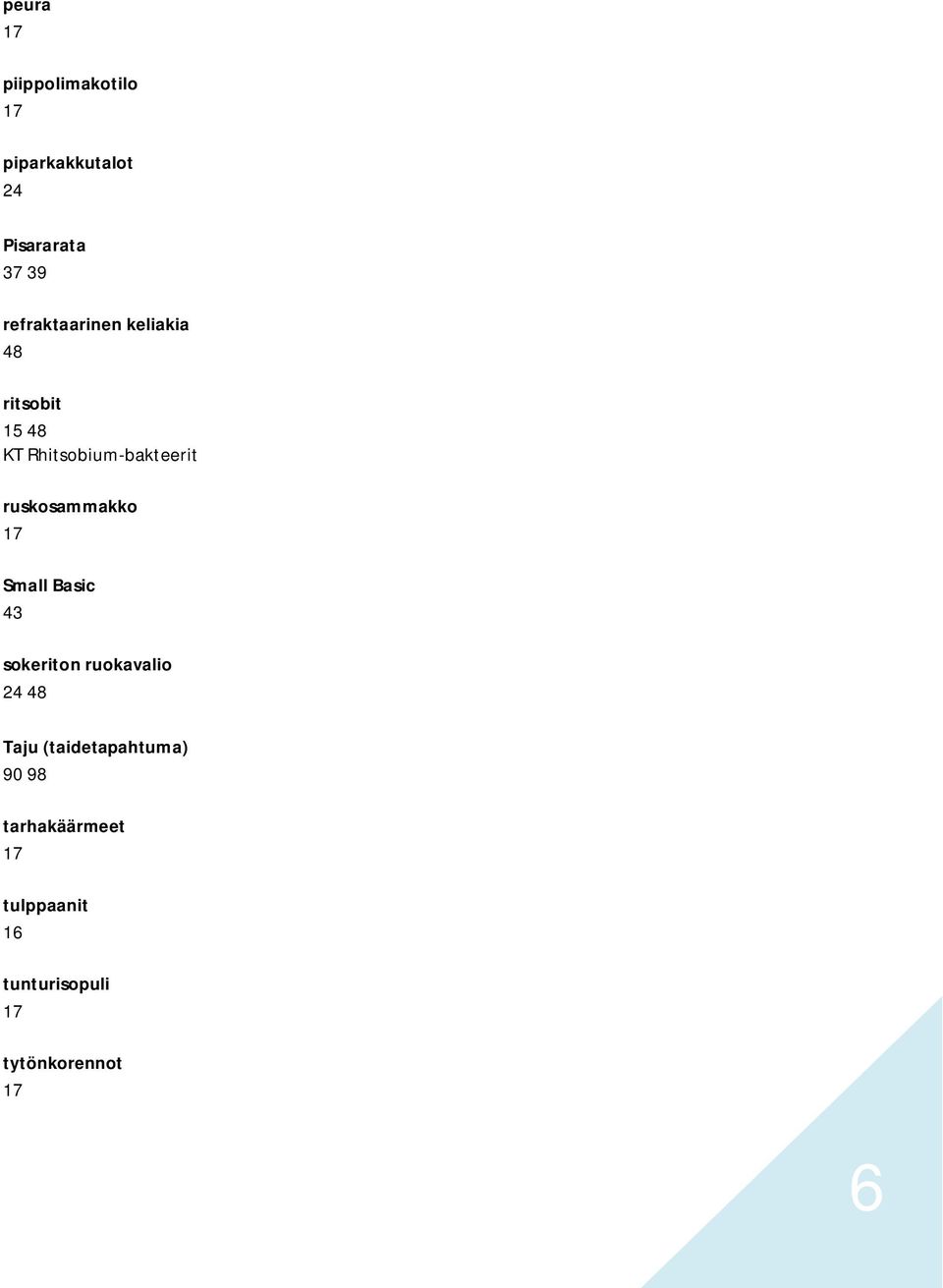 ruskosammakko Small Basic 43 sokeriton ruokavalio 24 Taju