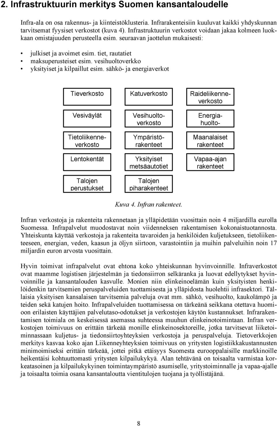 vesihuoltoverkko yksityiset ja kilpaillut esim.