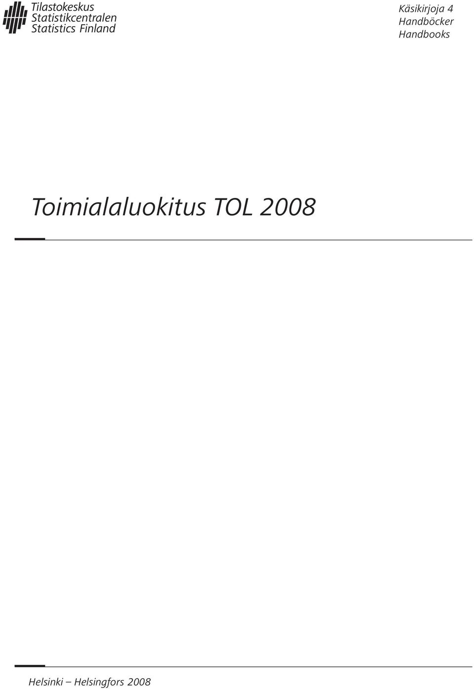 Toimialaluokitus TOL