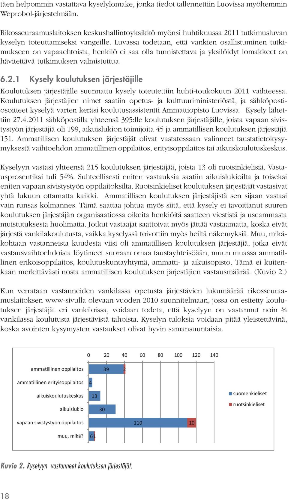 Luvassa todetaan, että vankien osallistuminen tutkimukseen on vapaaehtoista, henkilö ei saa olla tunnistettava ja yksilöidyt lomakkeet on hävitettävä tutkimuksen valmistuttua. 6.2.