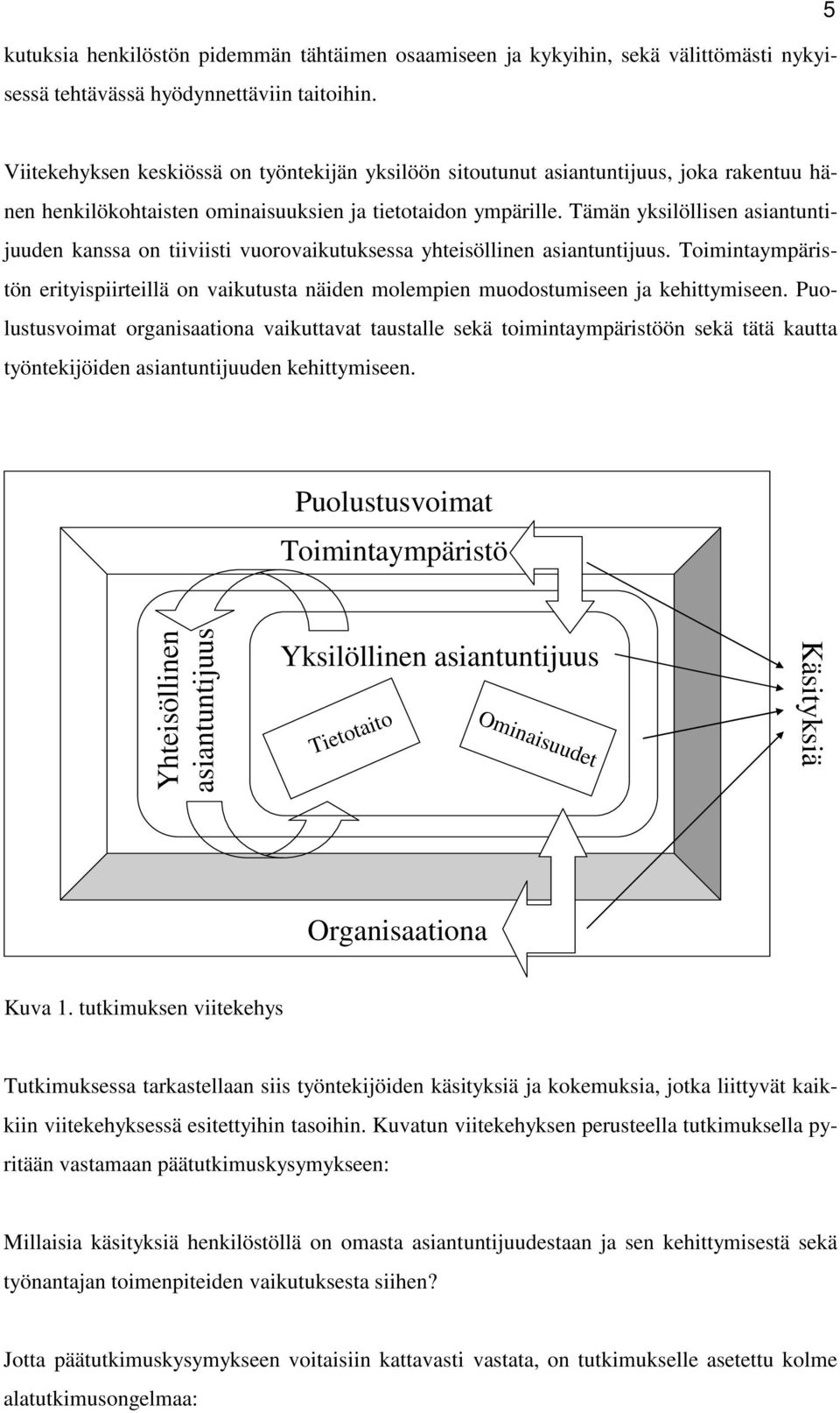 Tämän yksilöllisen asiantuntijuuden kanssa on tiiviisti vuorovaikutuksessa yhteisöllinen asiantuntijuus.