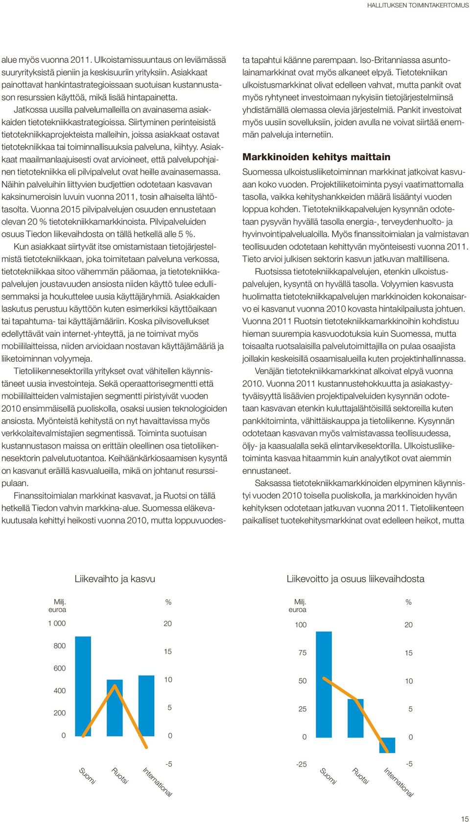 Jatkossa uusilla palvelumalleilla on avainasema asiakkaiden tietotekniikkastrategioissa.