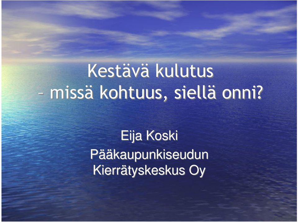 Eija Koski
