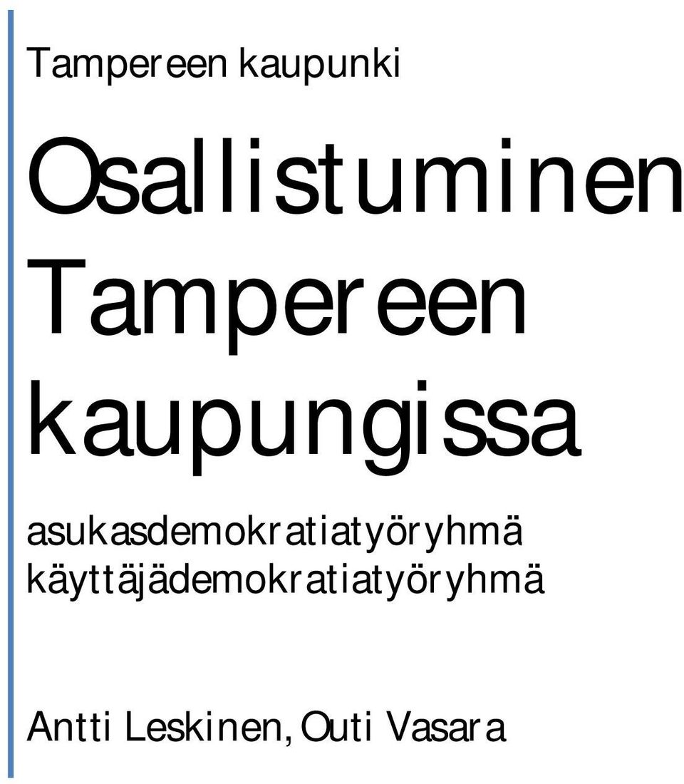 asukasdemokratiatyöryhmä