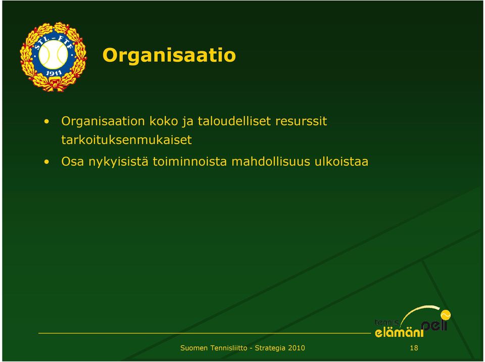 tarkoituksenmukaiset Osa nykyisistä