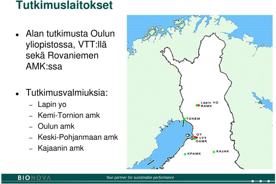 AMK:ssa Tutkimusvalmiuksia: Lapin yo