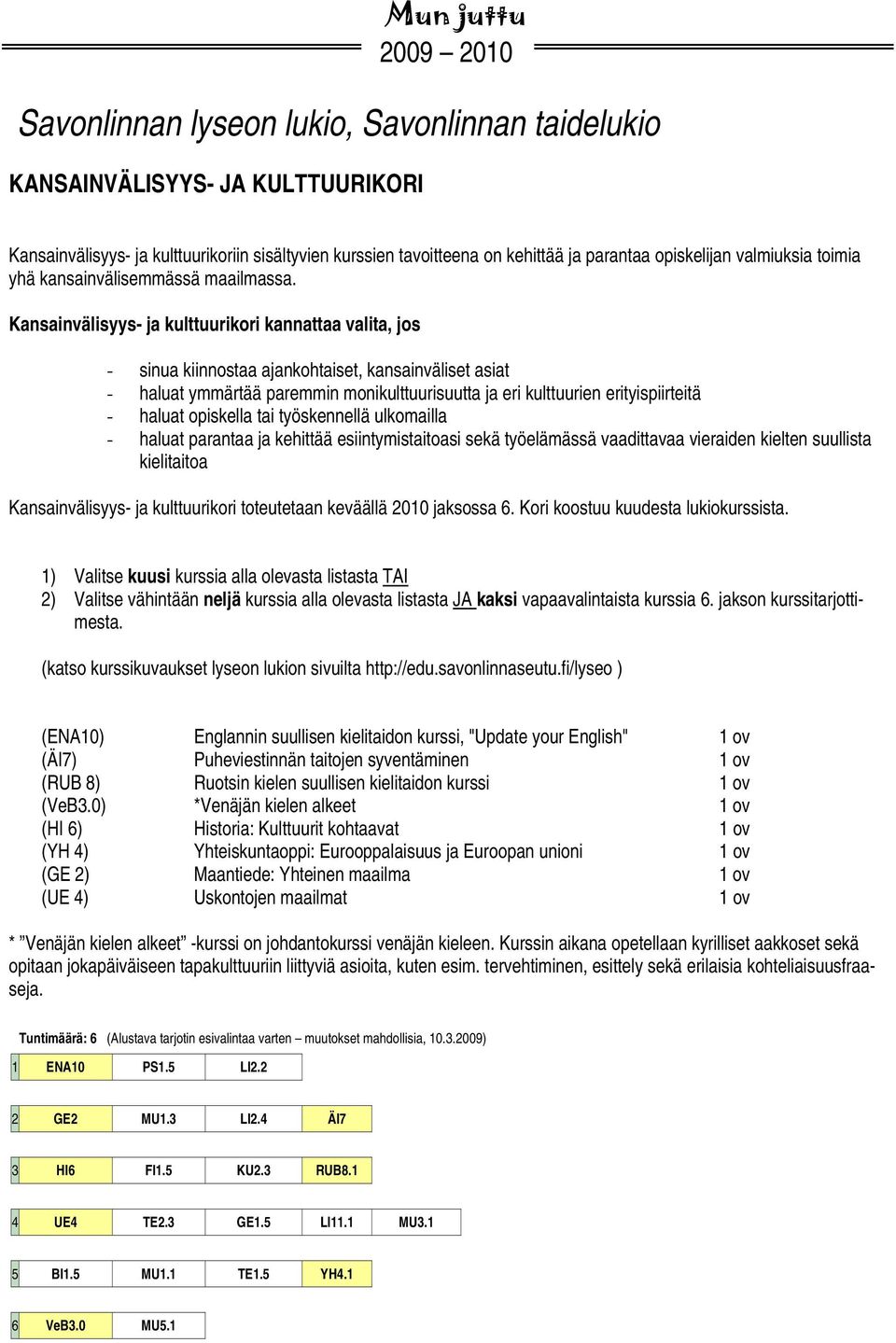 Kansainvälisyys- ja kulttuurikori kannattaa valita, jos - sinua kiinnostaa ajankohtaiset, kansainväliset asiat - haluat ymmärtää paremmin monikulttuurisuutta ja eri kulttuurien erityispiirteitä -