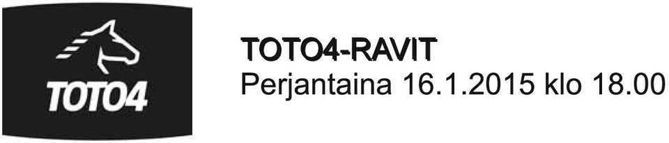 30 TOTO4-RAVIT Perjantaina 1 