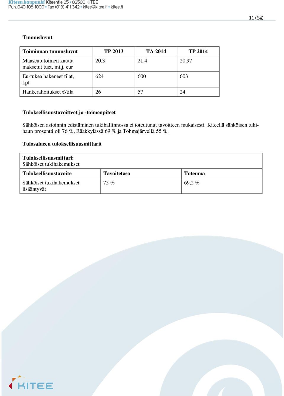 asioinnin edistäminen tukihallinnossa ei toteutunut tavoitteen mukaisesti.