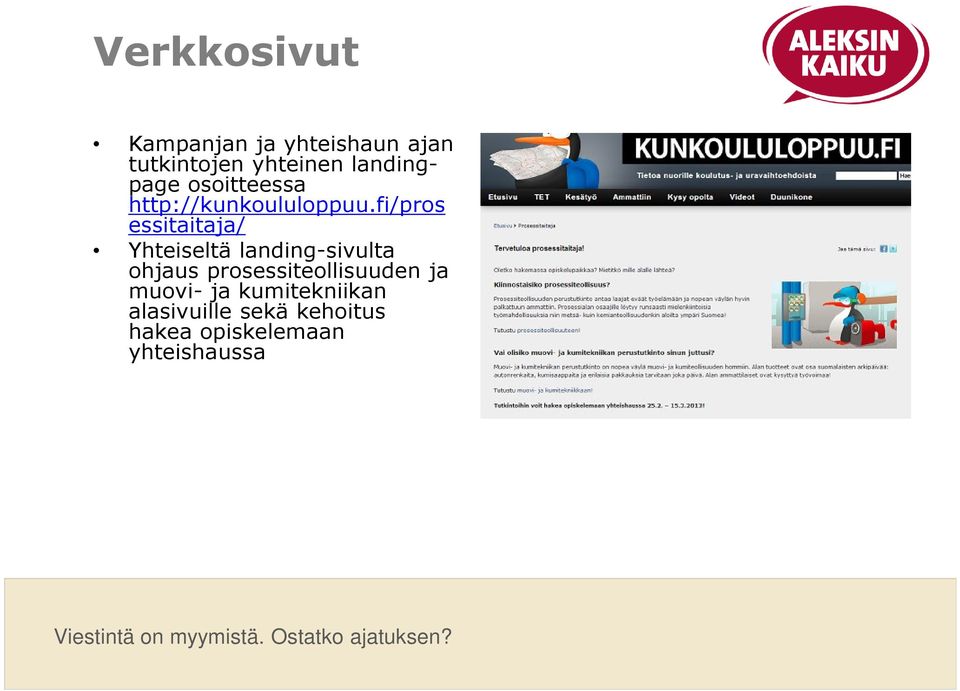 fi/pros essitaitaja/ Yhteiseltä landing-sivulta ohjaus