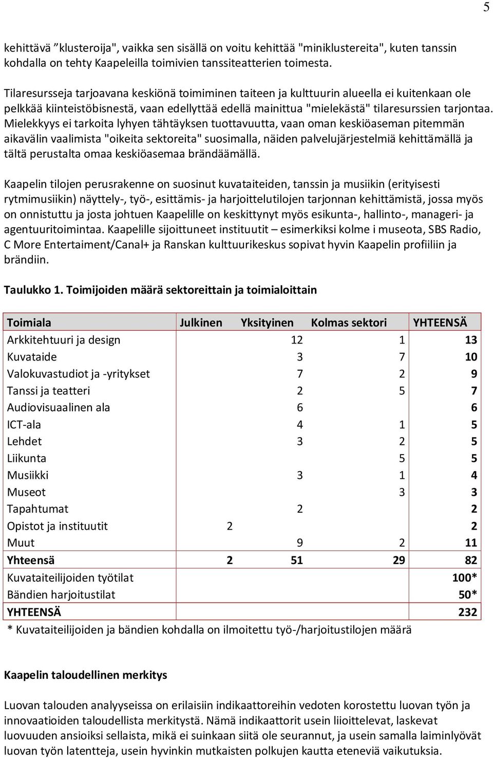 Mielekkyys ei tarkoita lyhyen tähtäyksen tuottavuutta, vaan oman keskiöaseman pitemmän aikavälin vaalimista "oikeita sektoreita" suosimalla, näiden palvelujärjestelmiä kehittämällä ja tältä