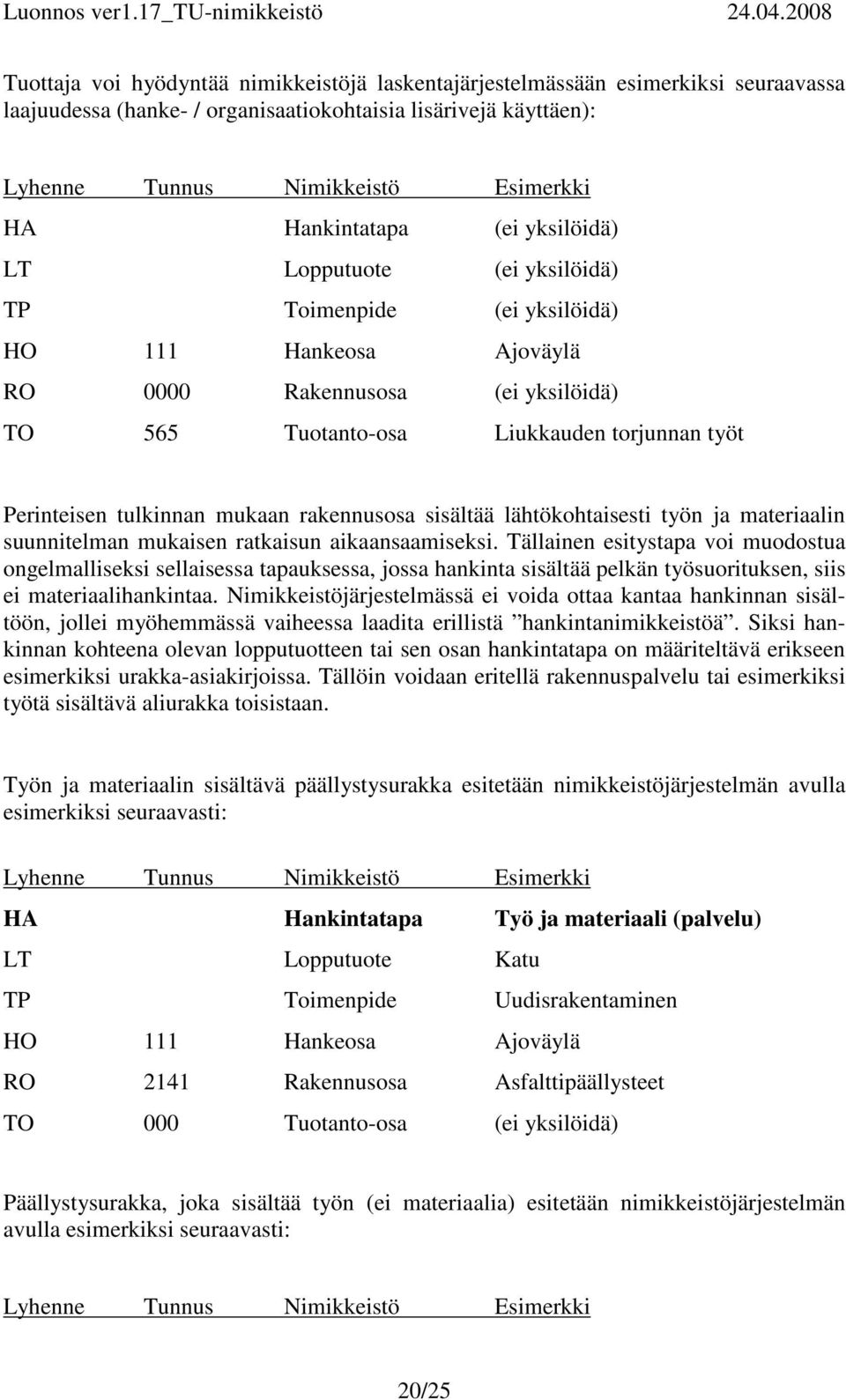 materiaalin suunnitelman mukaisen ratkaisun aikaansaamiseksi.