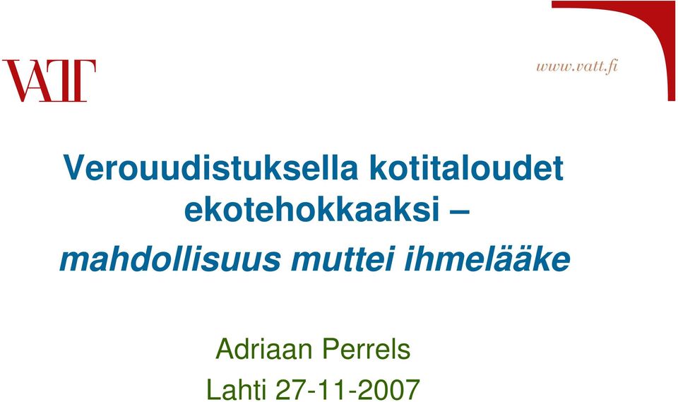 ekotehokkaaksi