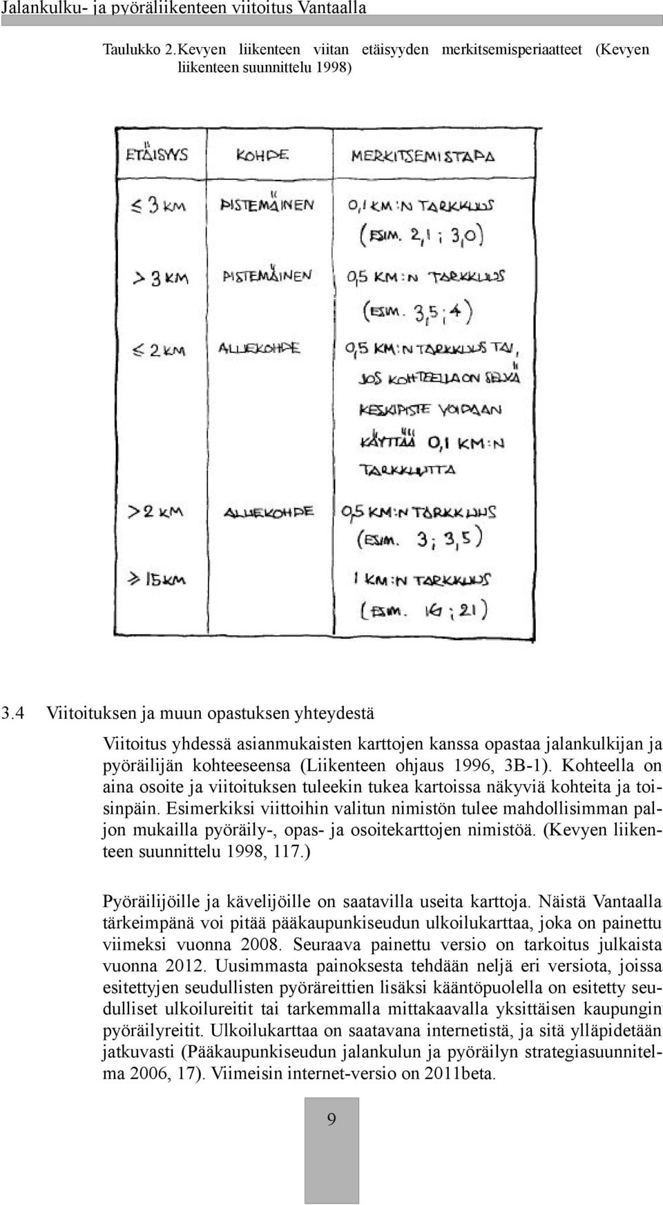 Kohteella on aina osoite ja viitoituksen tuleekin tukea kartoissa näkyviä kohteita ja toisinpäin.