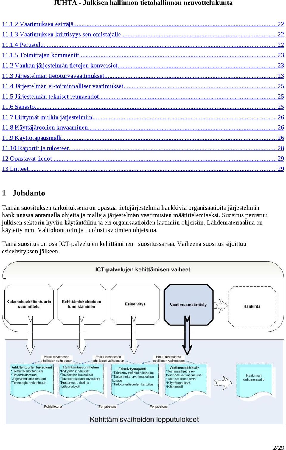 .. 26 11.9 Käyttötapausmalli... 26 11.10 Raportit ja tulosteet... 28 12 Opastavat tiedot... 29 13 Liitteet.