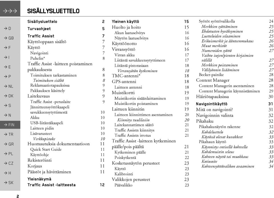 USB-liitäntäkaapeli 10 Laitteen pidin 10 Lisävarusteet 10 Verkkopistoke 10 Huomautuksia dokumentaatioon 11 Quick Start Guide 11 Käyttöohje 11 Rekisteröinti 11 Korjaus 11 Päästöt ja hävittäminen 11