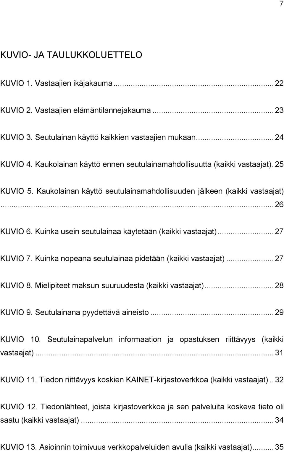 Kuinka usein seutulainaa käytetään (kaikki vastaajat)... 27 KUVIO 7. Kuinka nopeana seutulainaa pidetään (kaikki vastaajat)... 27 KUVIO 8. Mielipiteet maksun suuruudesta (kaikki vastaajat).