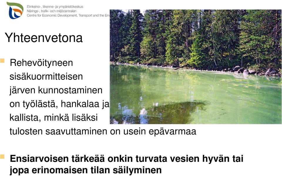 lisäksi tulosten saavuttaminen on usein epävarmaa