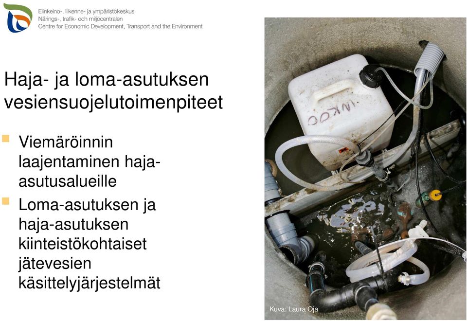 Loma-asutuksen ja haja-asutuksen