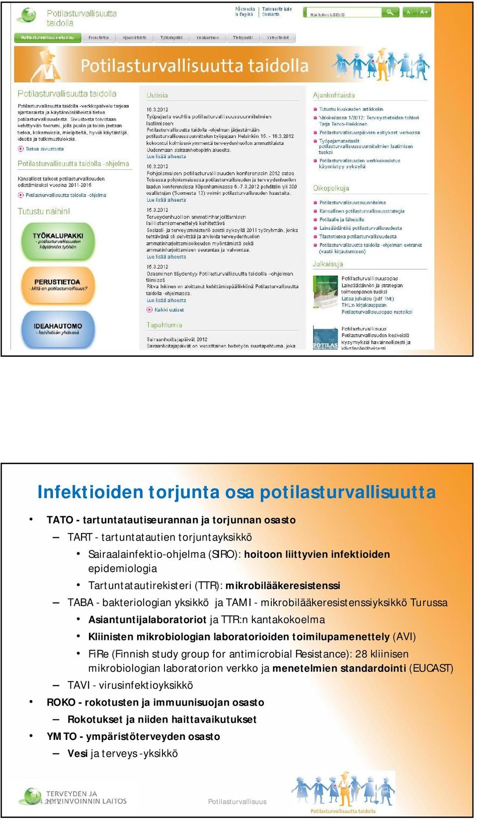 kantakokoelma Kliinisten mikrobiologian laboratorioiden toimilupamenettely (AVI) FiRe (Finnish study group for antimicrobial Resistance): 28 kliinisen mikrobiologian laboratorion verkko ja