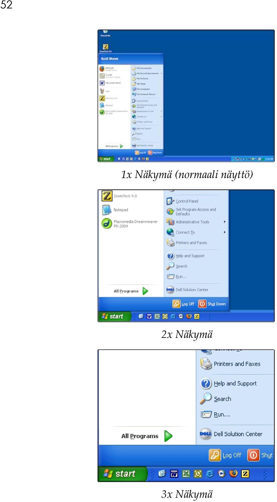 näyttö) 2x