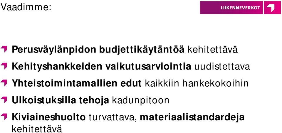 Yhteistoimintamallien edut kaikkiin hankekokoihin