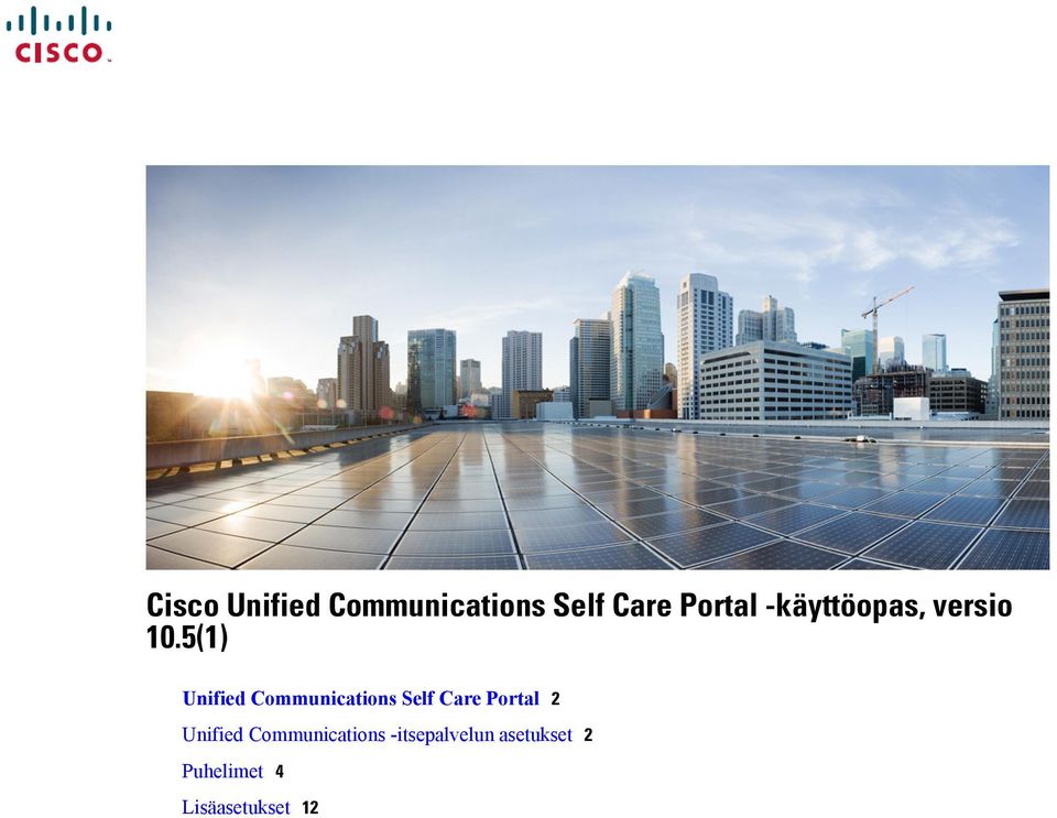 5(1) Unified Communications Self Care Portal 2