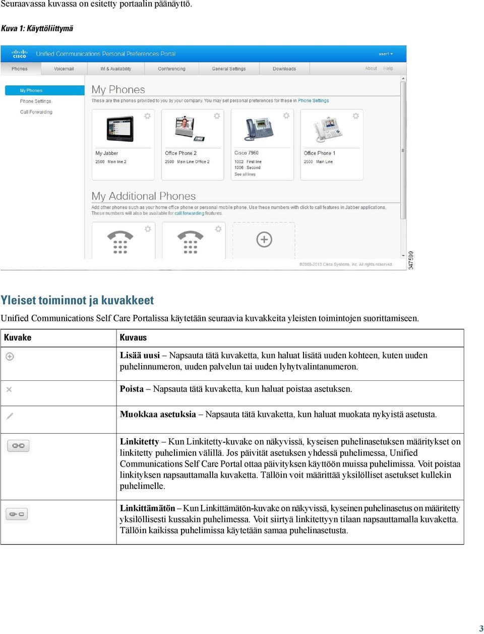 Kuvake Kuvaus Lisää uusi Napsauta tätä kuvaketta, kun haluat lisätä uuden kohteen, kuten uuden puhelinnumeron, uuden palvelun tai uuden lyhytvalintanumeron.