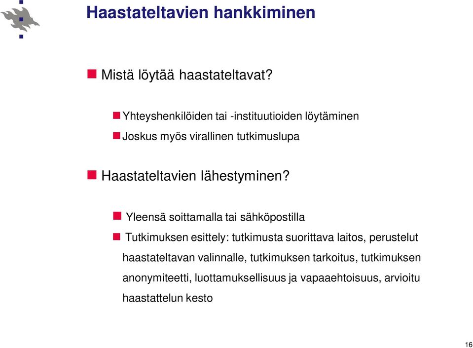 lähestyminen?